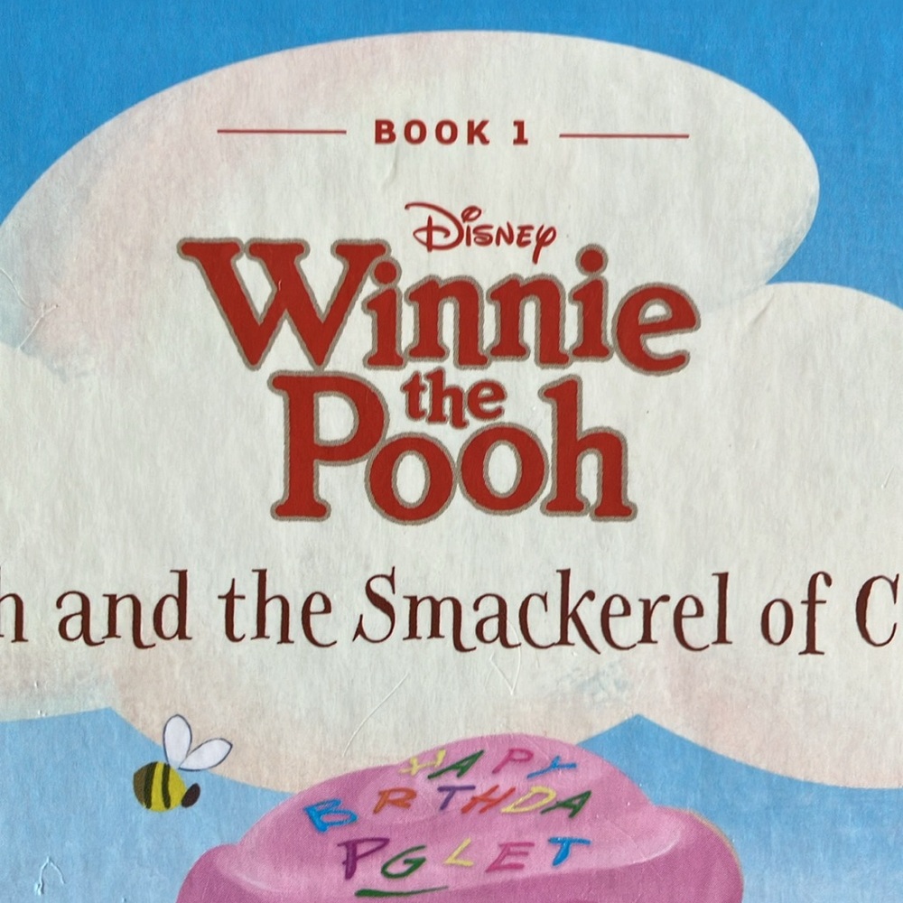 WINNIE THE POOH,POOH AND THE SMACKEREL OF CAKE BOOK 1  INTERACTIVE STORYBOOK - Picture 3 of 10